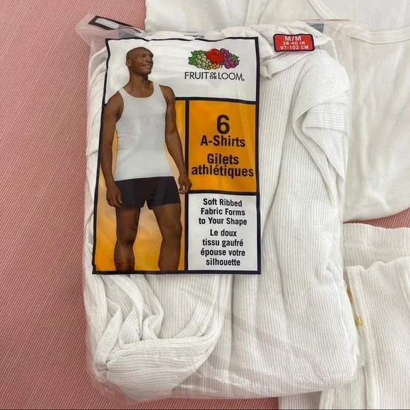 Men soft camisoles (pack of 10) - Picture 14 of 14